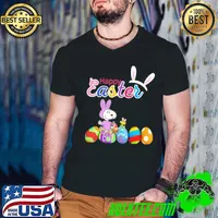 TPN 2419 I'm so lucky to have you Happy easter snoopy shirt