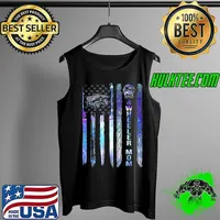 4 Wheeler Mom Flag MOTHER DAY FOR WHEELER MOM CHRISTMAS FOR T-Shirt Tank Top