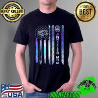 4 Wheeler Mom Flag MOTHER DAY FOR WHEELER MOM CHRISTMAS FOR T-Shirt Unisex