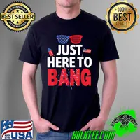 4th Of July Funny Fireworks Patriotic USA American Flag T-Shirt Unisex