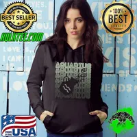 Aquarius Astrology Retro 70s Zodiac Signs Horoscope T-Shirt