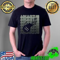 Aquarius Astrology Retro 70s Zodiac Signs Horoscope T-Shirt Unisex