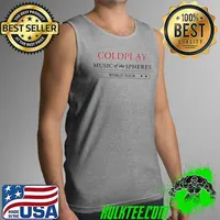 Coldplay music of the spheres world tour 2022 hooded Tank Top