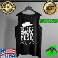 Cowboy cowgirl trucks and country music s Tank Top