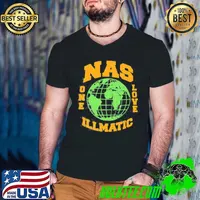 Hiphop vintage design nas one love illmatic rapper shirt