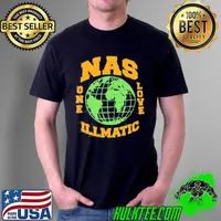 Hiphop vintage design nas one love illmatic rapper Unisex