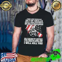 I Have A Very Particular Set Of Skills Shirt Guys V Neck