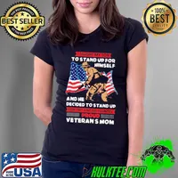 I Taught My Son To Stand Up For Himself And He Decided To Stand Up For THe Entire Country Shirt Ladies Tee