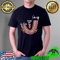 i'm up he sees me i'm down funny meme T-Shirt Unisex