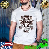 The tsukasa stone fitness Guys V Neck