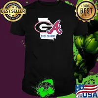 2021 champions uga Bulldogs braves celebration ncaa national championship world series atlanta shirt
