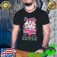 Atlanta braves 2021 team champion celebration s Guys V Neck