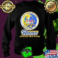 Best the super bowl lvI champions 2021 los angeles rams for the first time in 22 years s Sweater