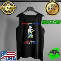Bicycle running the country is like riding a bike Biden bike s Tank Top