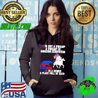 DC is not a swamp a swamp is an amazing ecosystem DC is a sewer a place full of rats anti democrat s Hoodie
