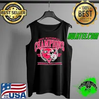 Georgia Bulldogs champion college Football playoff 2021 national champions helmet s Tank Top