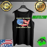 Joe Biden bike bicycle running the country is like riding a bike s Tank Top