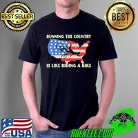 Joe Biden bike bicycle running the country is like riding a bike shirt