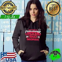 Men‘s Georgia Bulldogs college Football playoff 2021 national champions s Hoodie
