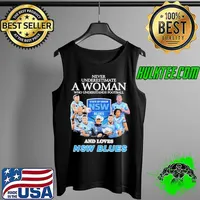 Never underestimate a woman who understands Football and loves nsw blues s Tank Top