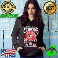 Peach bowl champions Georgia Bulldogs 2021 s Hoodie