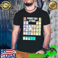 Periodic table of porgs cute group Star wars s Guys V Neck