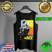 Retirement hand signature the doctor 46 active valentino rossI motorbike racing s Tank Top