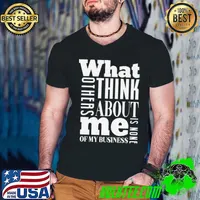 What others think about me is none of my business s Guys V Neck
