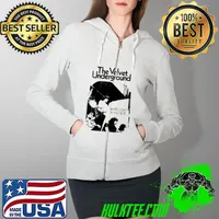 White light white heat the velvet underground band s Full Zip Hooded