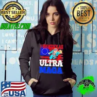 4th july great maga king Trump maga Trump ultra maga crowd flag s Hoodie