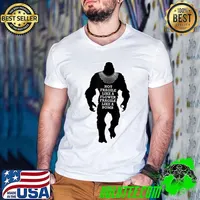 Not Fragile Like A Flower But A Bomb Ruth Ginsburg Bigfoot T-Shirt Guys V Neck