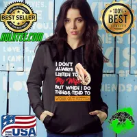 Fathers day gifts for husband I don't always listen to my wife husband fathers day gift classic s Hoodie