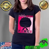 In October We Wear Pink Ribbon Breast Cancer Awareness T-Shirt Ladies Tee