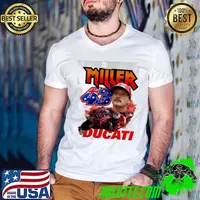 Jack miller aussie thrill moto gp 43 2021 motogp gift retro nascar car racing sport shirt