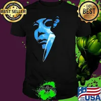 Michael Myer Killer Horror With Knife Shirt