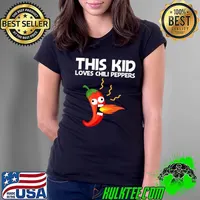 This Kid Loves Chilis Spicy Habanero Chile T-Shirt Ladies Tee
