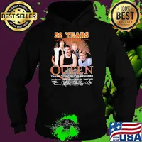 52 years 1970 2022 queen thank for memories signatures s Hoodie