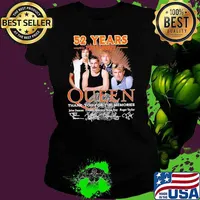 52 years 1970 2022 queen thank for memories signatures s Ladies tee