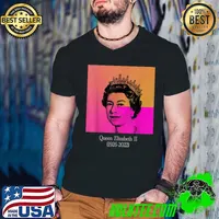 Highness Queen Of England Signature Elizabeth 2 Queen Royal Retro 1926 2022 T-Shirt