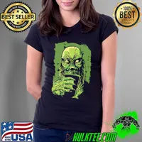 Sunset movie night film friend halloween funny black lagoon classic s Ladies Tee