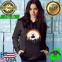 Tiny goku and the moon dragon ball classic s Hoodie