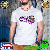 Football Game Day Soccer Player Sports Vintage American Flag T-Shirt