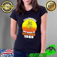 Halloqueens are born in october 1989 trending s Ladies Tee