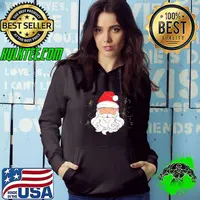 Jolly santa merry christmas magic xmas family cute family christmas s Hoodie