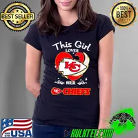 Kansas city Chiefs this girl loves her Kansas city Chiefs Football s Ladies Tee