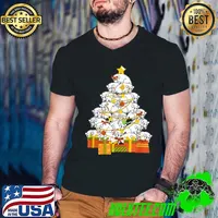 Possum Christmas Tree Gifts Ornament Decor Opossum T-Shirt