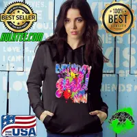 Tie-Dye Watercolor Splatter Birthday Girl Nan Nana Family Matching T-Shirt Hoodie