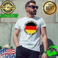 Vati ist mein name fussball ist mein spiel soccer german flag T-Shirt Unisex