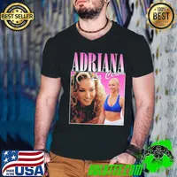 Adriana LA cerva retro design trending classic shirt