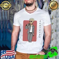 Animated aka 7even singer design shirt